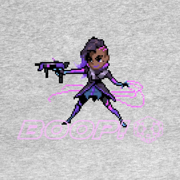 Overwatch - 16-Bit Sombra Quote by wyckedguitarist